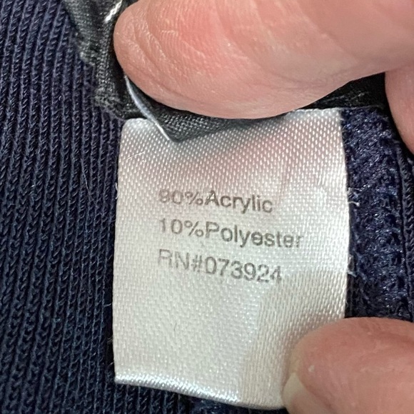 MING WANG - RICH NAVY SLACKS - SIZE XS - B21 - Picture 8 of 12